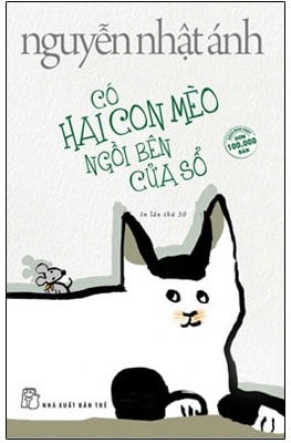 co-hai-con-meo-ngoi-ben-cua-so